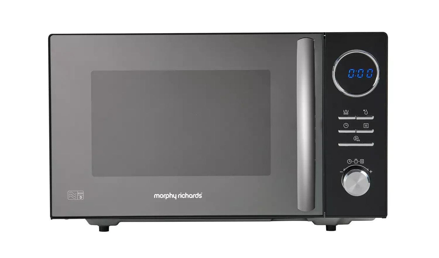 Morphy Richards Microwave Oven 800W Food reheat Defrost Standard - Black