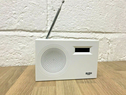 Bush Portable RDS DAB FM Radio Digital LED Display Mains Battery Sleep Timer New