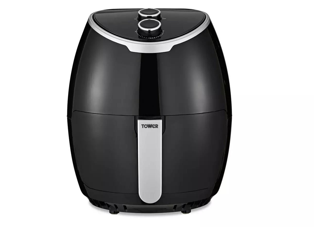 Tower T17061 4L Air Fryer Kitchen roast Grill Cooking Electric Healthy  Chips Black