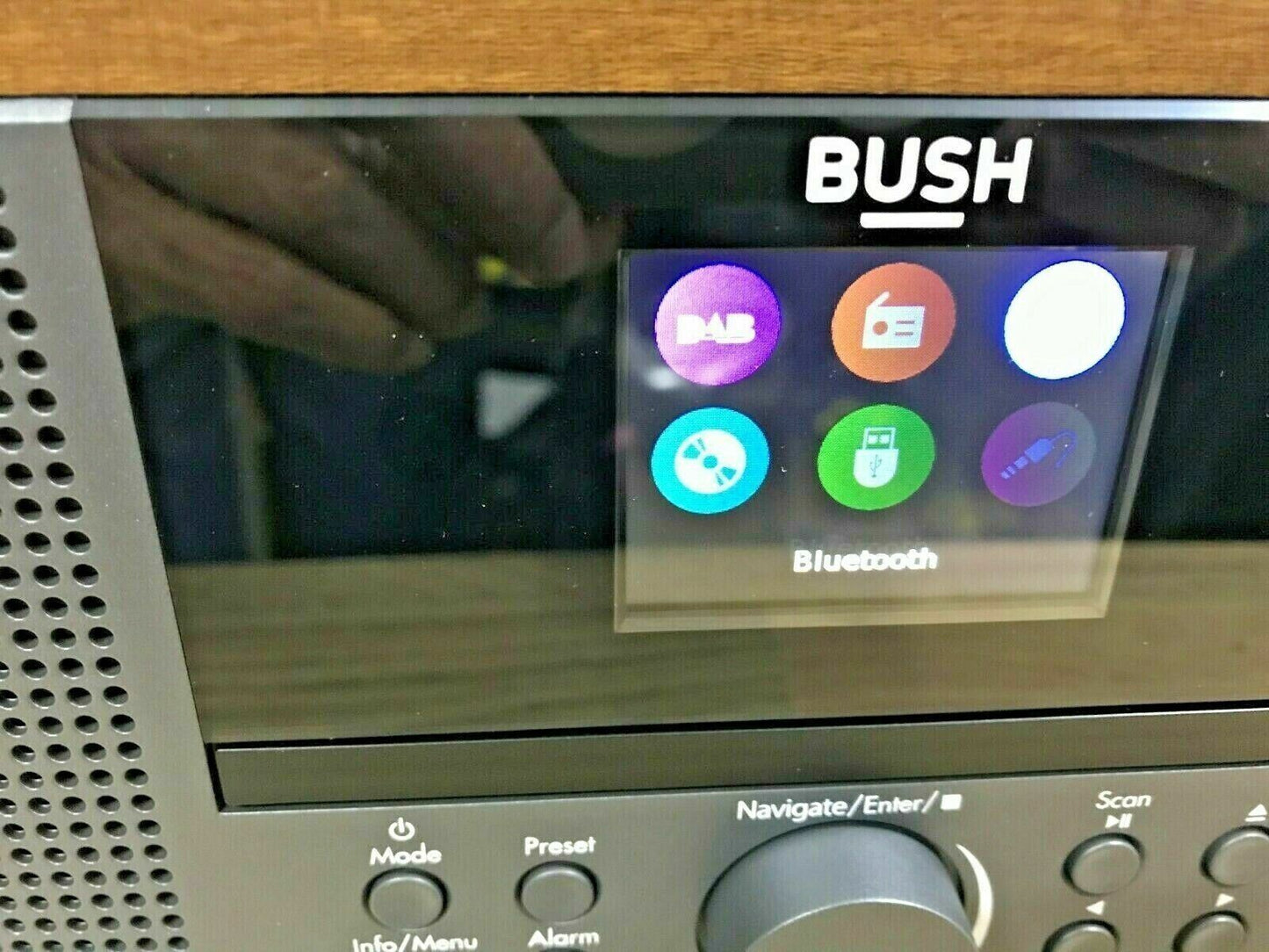 Bush All-In-One Bluetooth DAB FM Radio RDS CD Micro System USB MP3 Stereo 20W