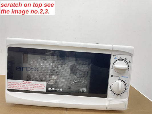 Cookworks 17 Litre Microwave Oven 700W Standard Defrost MM7 Absolute Breeze