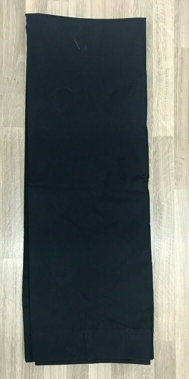 Argos Home Blackout Eyelet Curtain dark room black Width 117Cm X Drop 137Cm